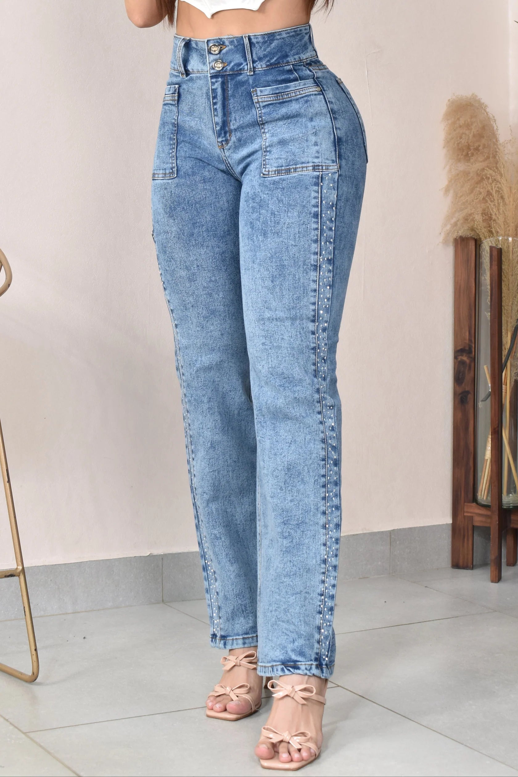 Jean Mujer Levanta Cola (C-B254067-T) ●-