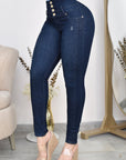Jean Mujer Levanta Cola (C-B254017-R) ●