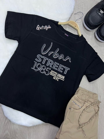 Camiseta Oversize Para Niño