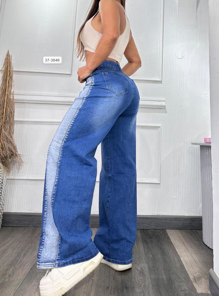 Jean Palazzo Para Mujer 37-3846 (J)