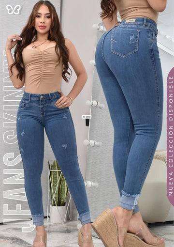 Jean Para Mujer 16-8858 (J)