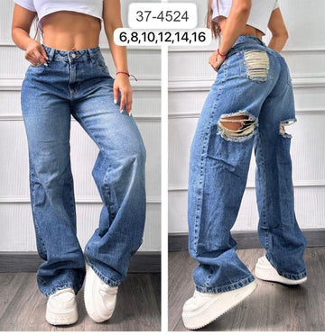 Jean Para Mujer 37-4524 (J)
