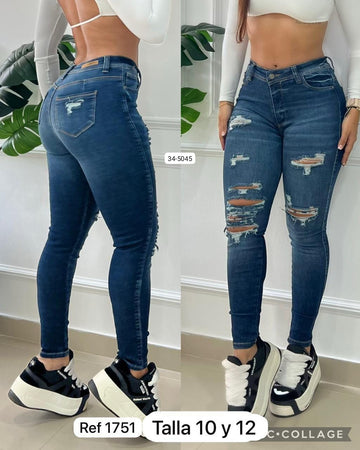 Jean Para Mujer 34-5045 (S)