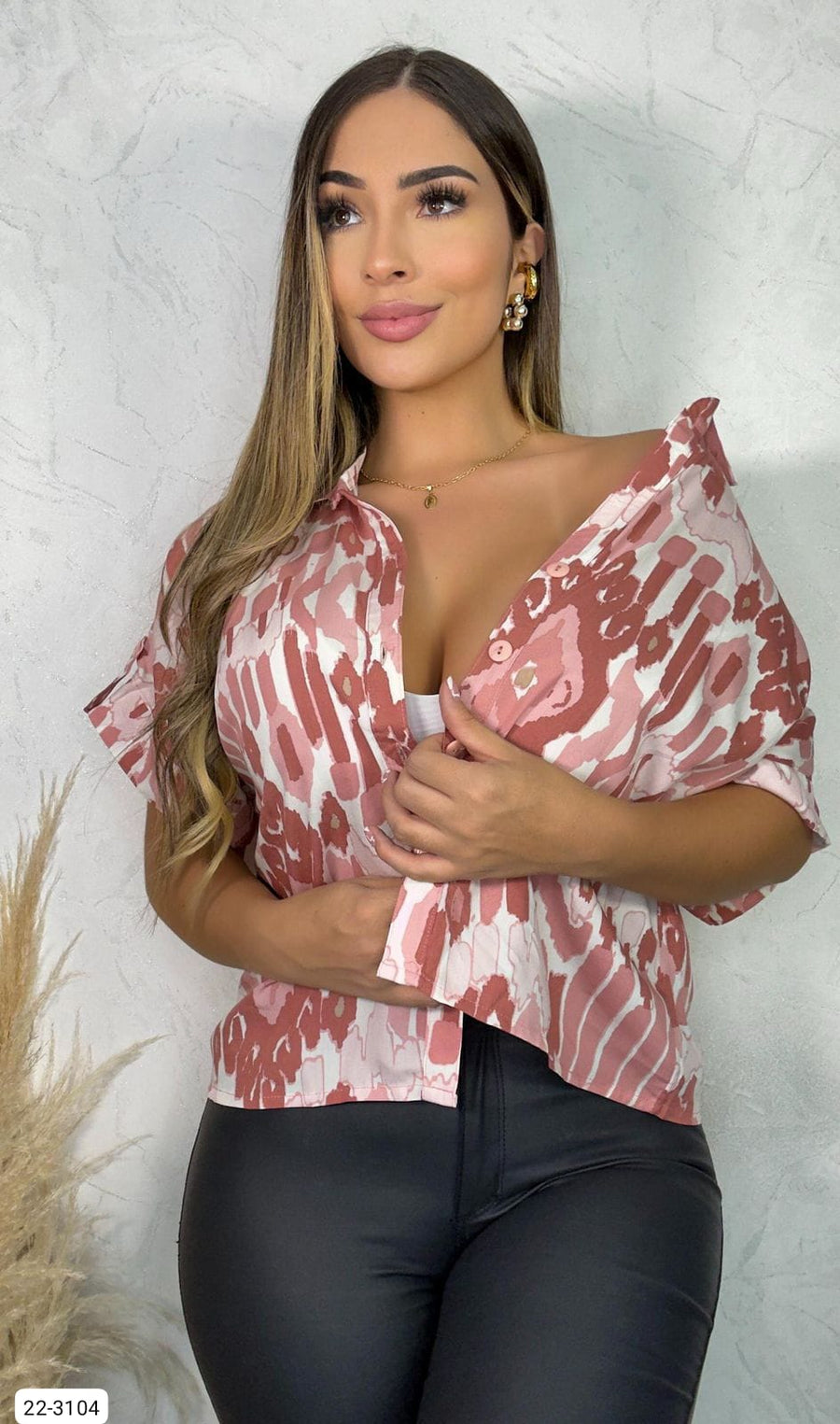 Camisa Para Mujer 22-3104
