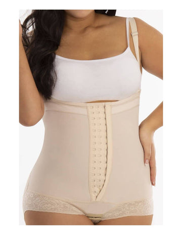 Faja Panti con Triple Abrochadura Senos Libres (C-FP04122-S)
