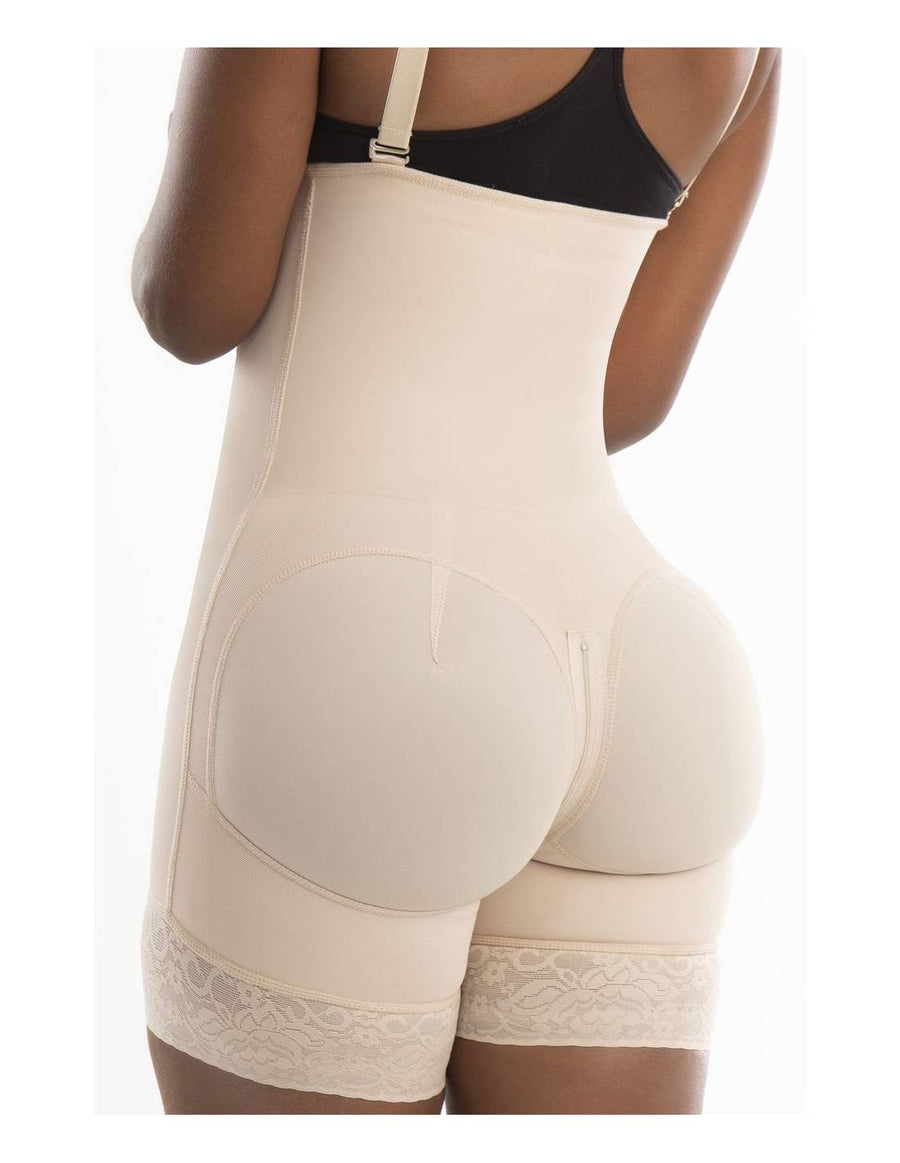 Faja Short con Triple Abrochadura y Cierre Perineal (C-FP02143-S)
