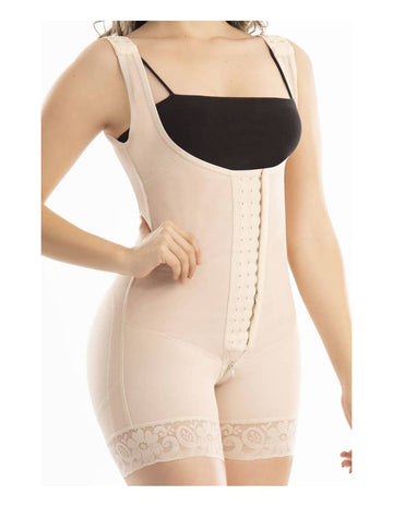 Faja Short Levantacola con Cierre Perineal (C-FP7163-S)