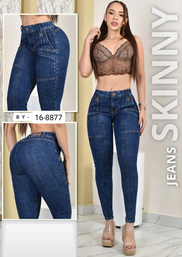 Jean Para Mujer 16-8877 (J)