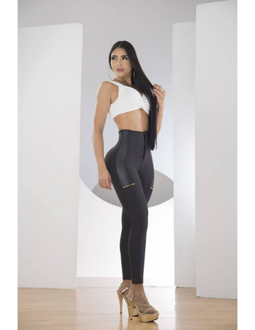 Leggigns Efecto Lipo con Cremalleras Laterales (C-JP3210-S)