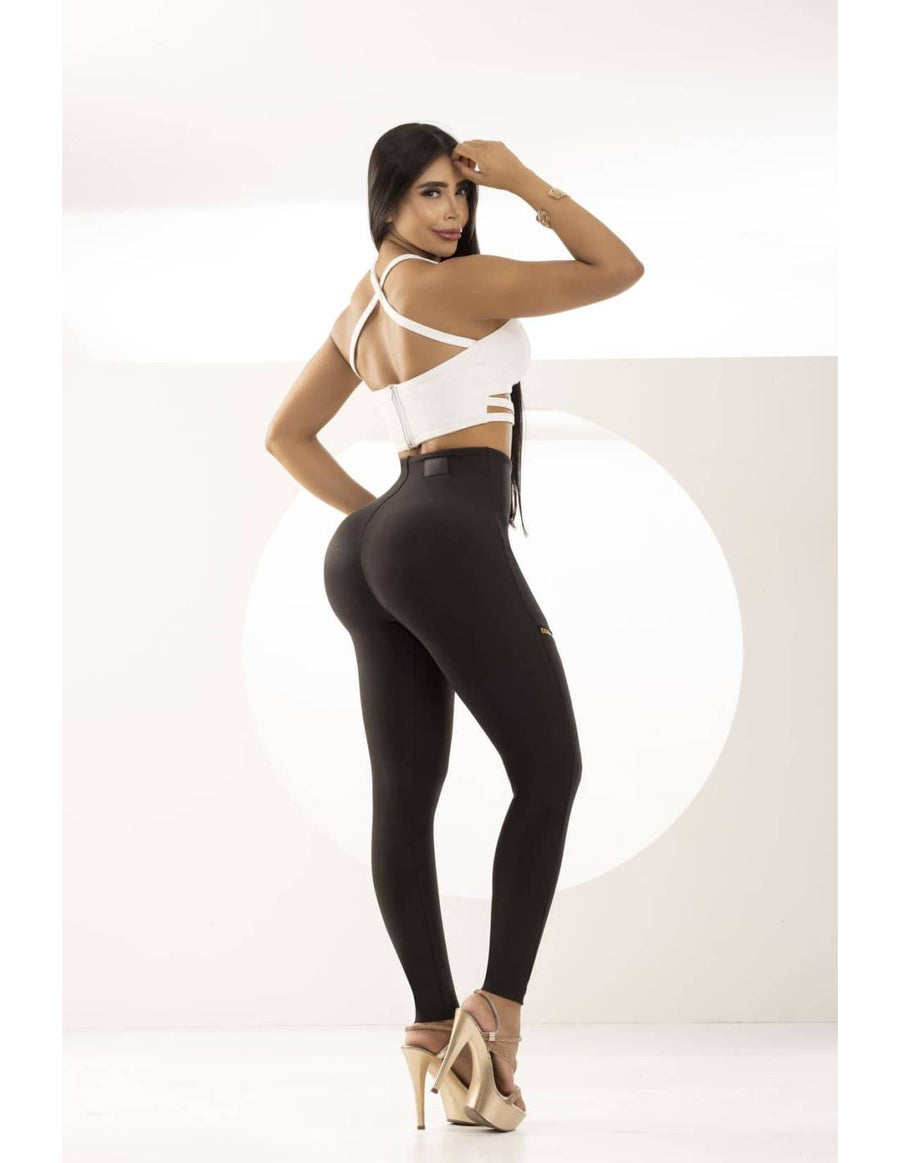 Leggigns Efecto Lipo con Cremalleras (C-JP3207-S)