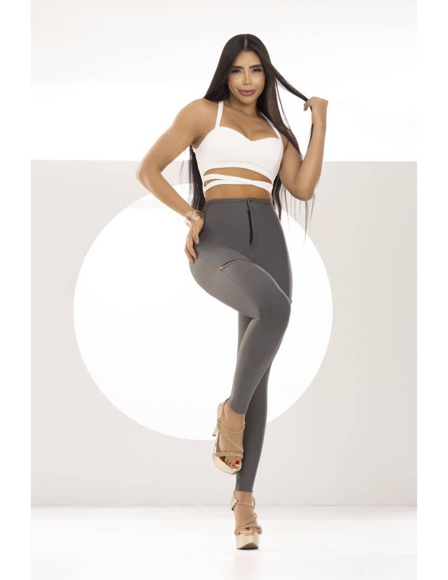 Leggigns Efecto Lipo con Cremalleras (C-JP3207-S)