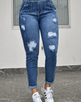 Jean Muje Levanta Cola Momfit (C-BK4093-T) ●